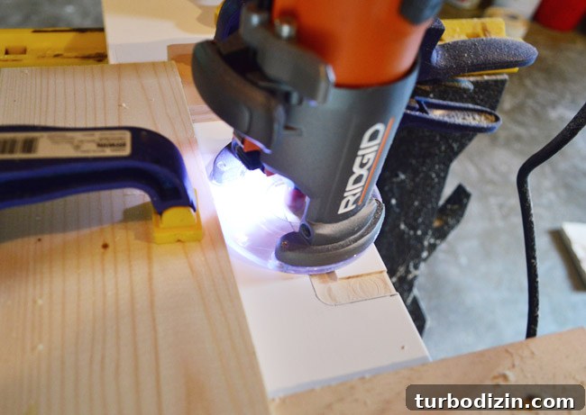 How to Hang a Door: Step-by-Step Guide for a Perfect Fit 12 Routing Out Hinge Location On DIY Door Jamb