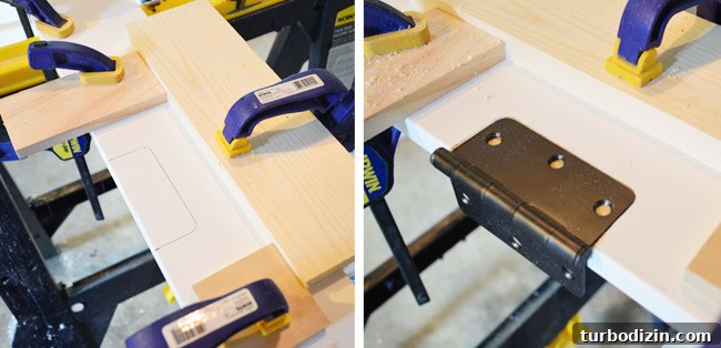 How to Hang a Door: Step-by-Step Guide for a Perfect Fit 14 DIY Template Clamped To Door Jamb To Route Door Hinge Location