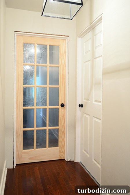 How to Hang a Door: Step-by-Step Guide for a Perfect Fit 4 After Photo Of Two Doors Hung To Laundry Room And Bonus Room