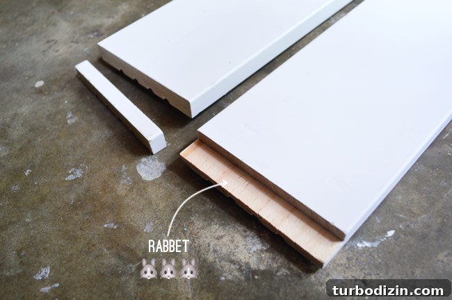 How to Hang a Door: Step-by-Step Guide for a Perfect Fit 7 Door Jamb Diagram With Rabbet Joint Labeled