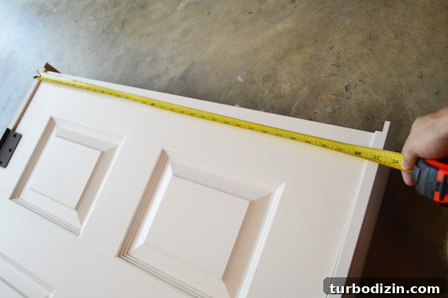 How to Hang a Door: Step-by-Step Guide for a Perfect Fit 9 Tape Measuring Door For Jamb Length On Top Of Door