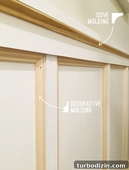 DIY Wainscoting Ideas to Transform Your Hallway 7 Hall-Detail-After-Captions