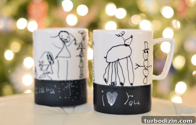 Affordable Holiday Decorating Ideas for a Festive Home 14 Tree-Starbucks-Mugs