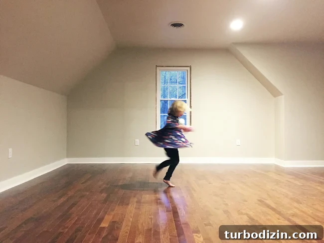 How We Finished the Bonus Room Over Our Garage: Step-by-Step Guide 10 Playroom-Spinning