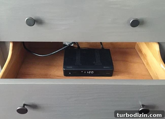 Hide TV Wires in the Wall: Step-by-Step Guide for Clean Installation 10 How-To-Hide-TV-Wires-Cable-Box-In-Drawer