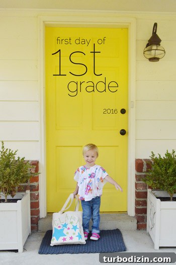 First Day of School: Tips to Thrive and Make Friends Quickly 11 Door photo with grade info