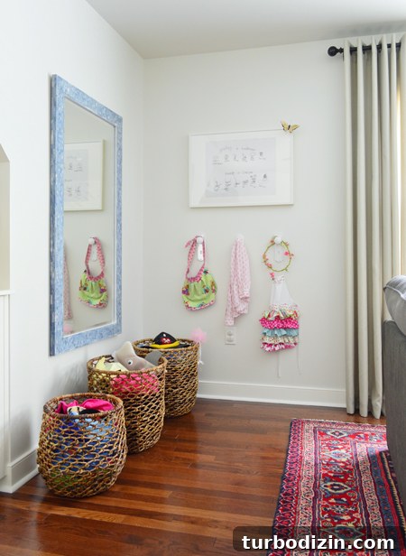 How We Transformed Our Bonus Room Into a Stylish Lounge 11 Playful-Family-Bonus-Room-Dress-Up-Corner