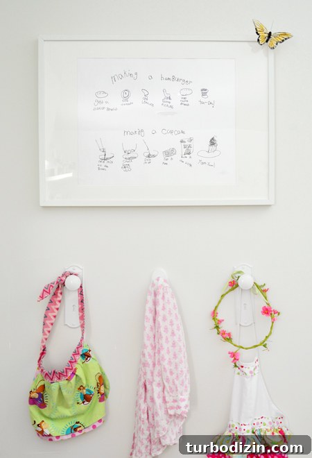 How We Transformed Our Bonus Room Into a Stylish Lounge 12 Playful-Family-Bonus-Room-Dress-Up-Hooks