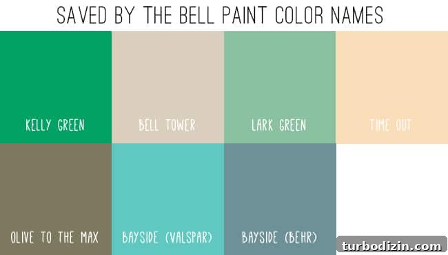 Talking with Tiffani Thiessen: Behind the Scenes and New Projects 3 Ep6-PaintColorGrid
