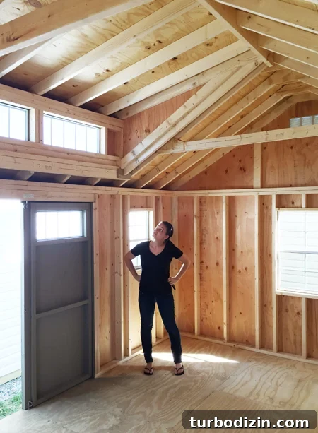 Shed-Inside-Sherry-For-Scale