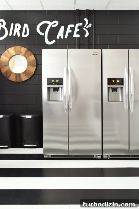 Teacher Lounge Makeover Ideas to Boost Comfort and Productivity 12 Teachers-Lounge-Two-Fridges-Trash