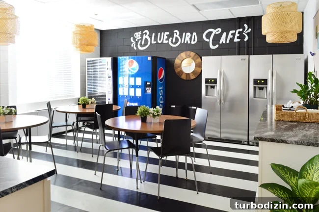 Teacher Lounge Makeover Ideas to Boost Comfort and Productivity 4 Teachers-Lounge-Full-Wide-After