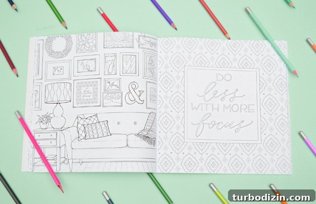 Inside the Studio: How a Coloring Book Is Created 16 color-at-home-coloring-book-frames-do-less-with-more-focus-alt