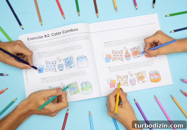 Inside the Studio: How a Coloring Book Is Created 4 color-at-home-coloring-book-exercises