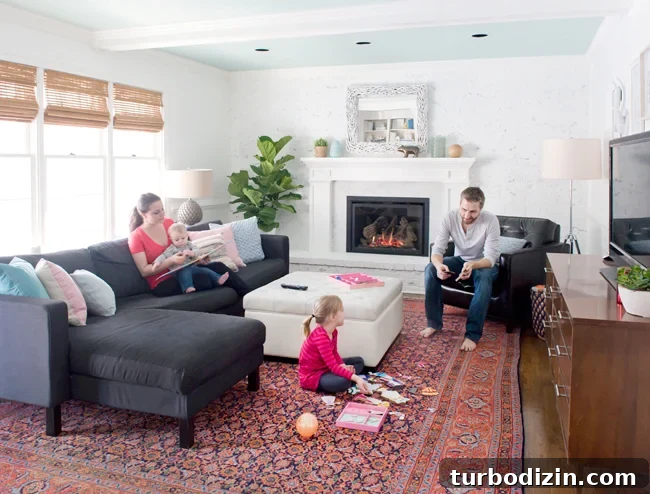 White Walls: Overused Trend or Timeless Interior Classic? 4 living-room-white-walls