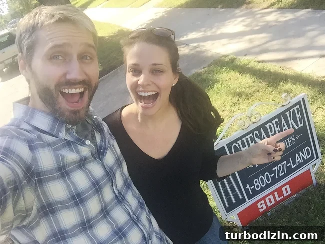 We Bought Our First Home — How We Did It and What to Expect 2 beach-house-before-john-sherry-sold-sign