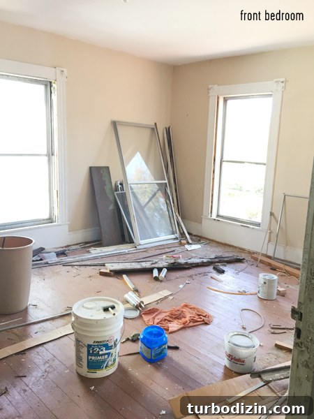 We Bought Our First Home — How We Did It and What to Expect 14 beach-house-before-front-bedroom