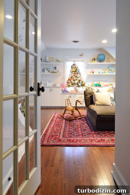 Holiday Home Tour: Step Inside Our Festive Christmas Tree Display 16 xmas-decor-bonus-room-tree