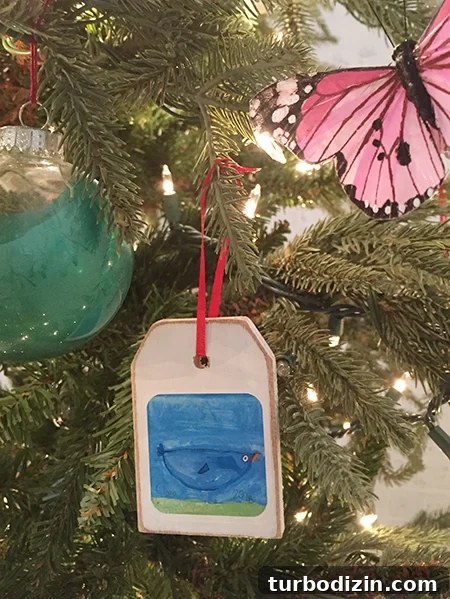 Turn Kid Artwork Into DIY Ornaments: Step-by-Step Ideas 10 img 79985 9
