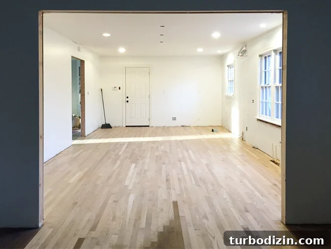 Hardwood Floor Refinishing: Dramatic Before and After Reveal 13 img 80034 12