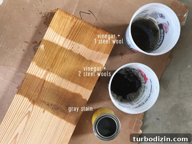 Build Long Reclaimed Wood Shelves: Step-by-Step Guide 8 reclaimed wood shelves staining technique with vinegar and steel wool