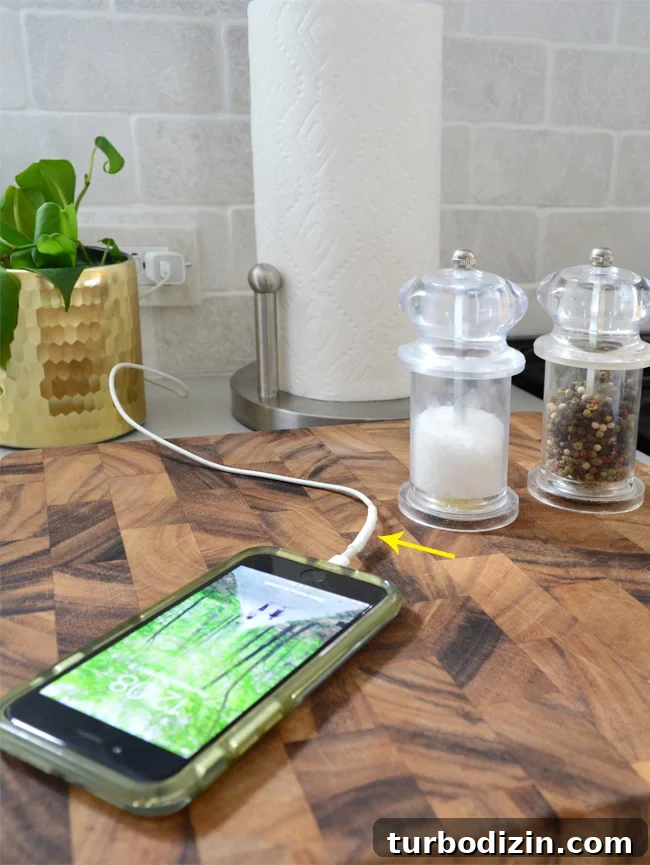 Beach House Renovation Update and How I Handled Rejection 8 Repaired charging cord with Sugru