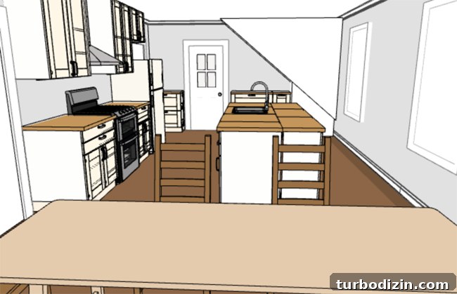 Beach House Renovation: Stripping to the Studs Guide 23 Kitchen planning tool layout