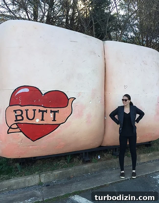 Vacation Disguised as Research: How to Plan a Productive Trip 6 Love Butt sculpture