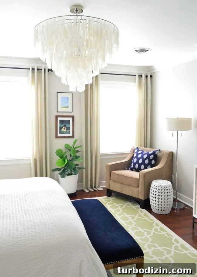 Bedroom Refresh: Installing a Chandelier and New Bed for Style 2 img 81667 1
