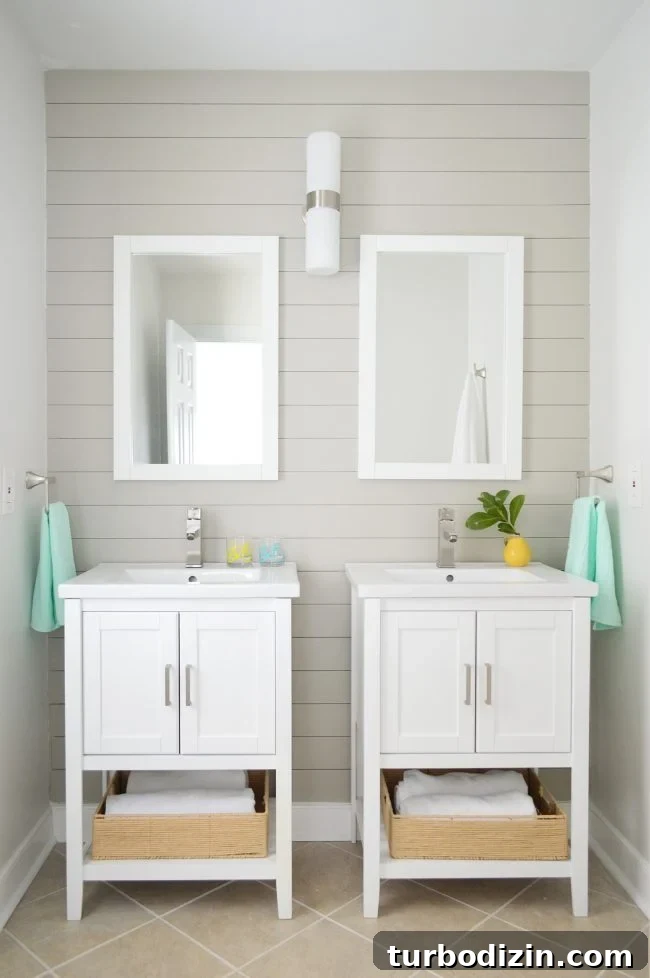 Master bathroom after