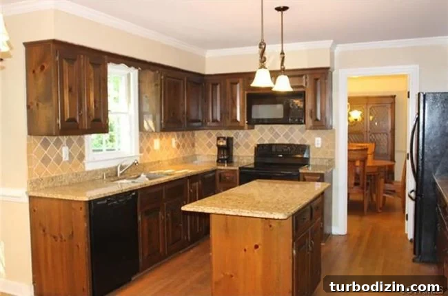 Kitchen before