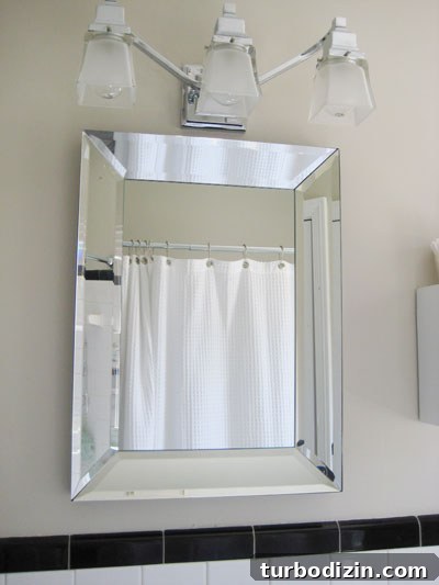 Decorative mirror from HomeGoods