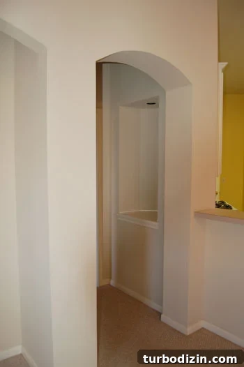 art-niche-before