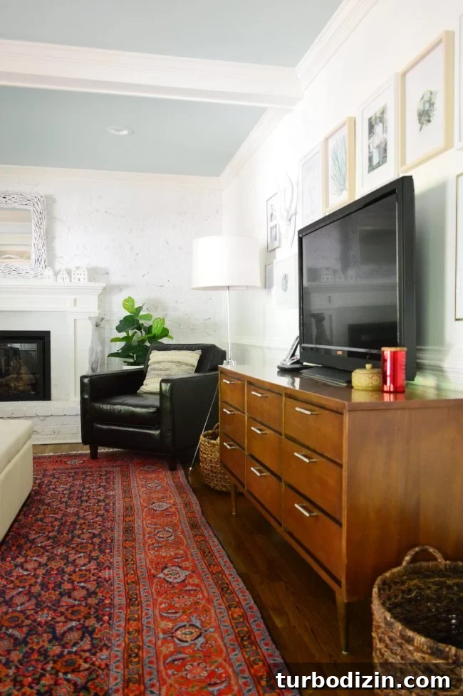 How We Cut the Cable and Saved Hundreds on TV Bills 2 Cutting The Cable Living Room With Roku Box