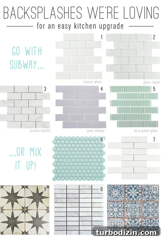 Install a Subway Tile Kitchen Backsplash for $200 DIY Guide 19 mood board of kitchen backsplash tile sheets for an easy upgrade