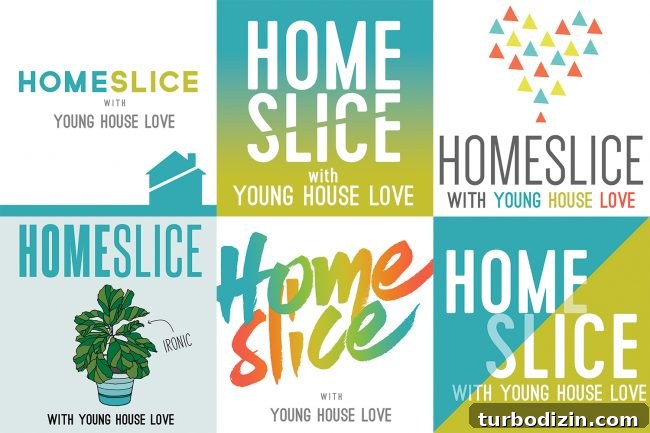 Homeslice logo concepts