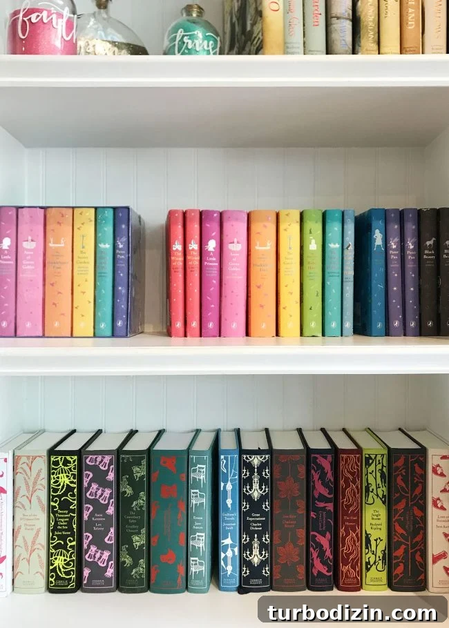 kids room ideas colorful bookcase