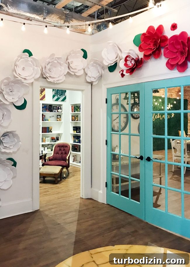 kids room ideas painted roses from alice and wonderland