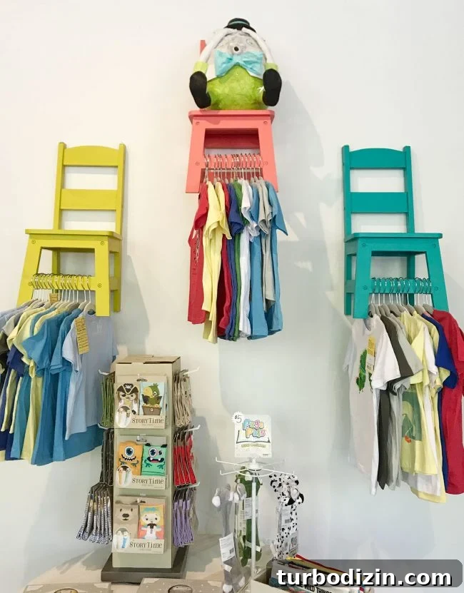 kids room ideas colorful chairs for hanging clothes