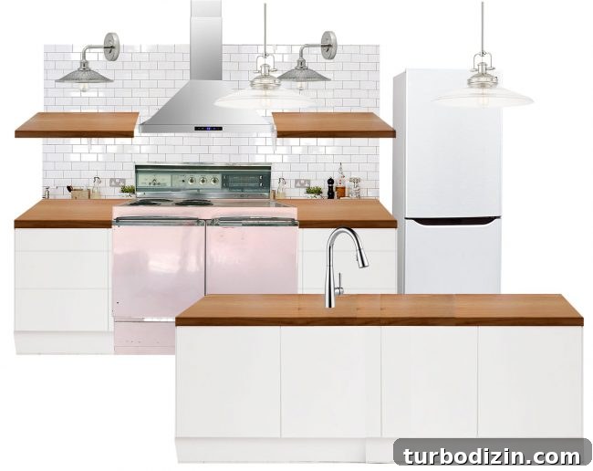 beach house kitchen planning tool mood board final lights