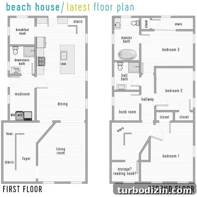 beach house renovation latest floor plan