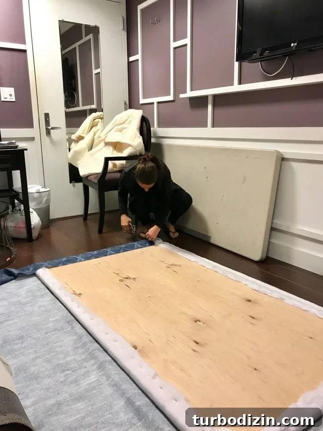 Why We Appeared on The Rachael Ray Show — Behind the Scenes of Episode 70 12 Headboard build
