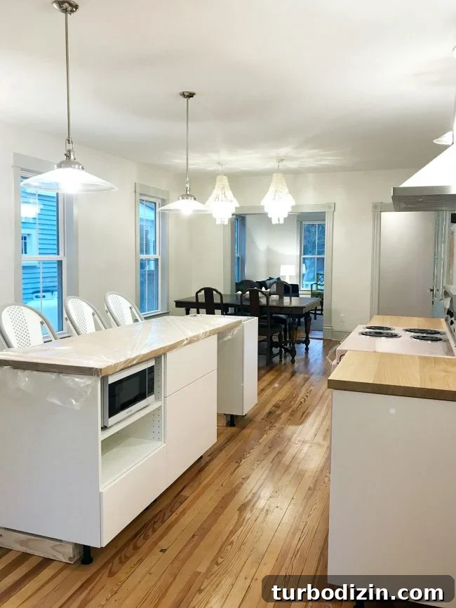 Living Room Redo: When a Remodel Goes Hilariously Wrong 8 Butcher block counters at the beach house