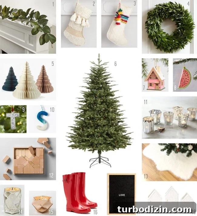 Holiday Home Tour: See Our Christmas Decorating Ideas 16 Get the look mood board