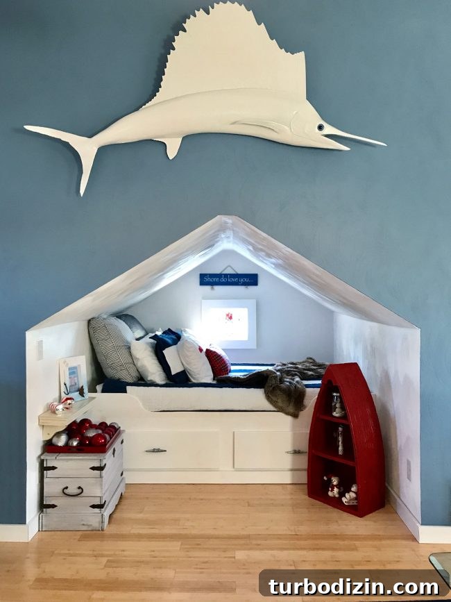 Cozy bunk nook