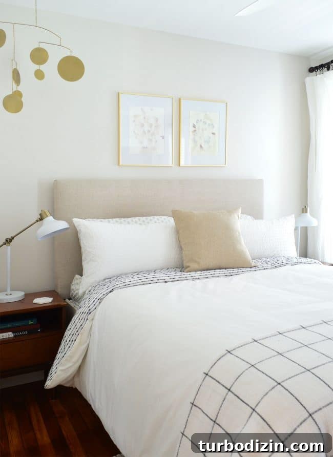 Updated Beach House Tour: Modern Coastal Interior Walkthrough 10 Middle bedroom