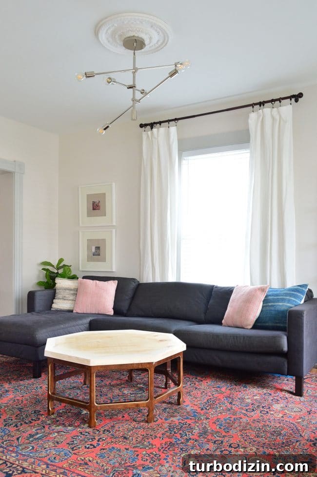 Updated Beach House Tour: Modern Coastal Interior Walkthrough 3 Coffee table top