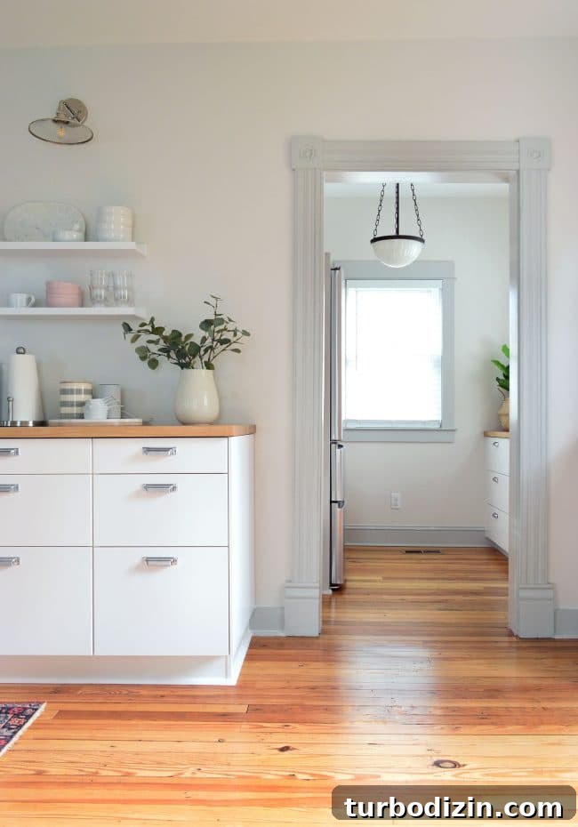 Updated Beach House Tour: Modern Coastal Interior Walkthrough 7 Pantry cabinets