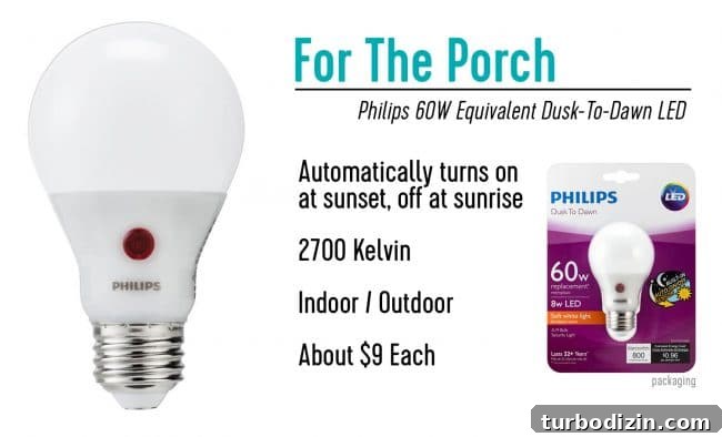 Top LED Light Bulbs for Bright, Energy-Saving Home Lighting 8 Our favorite dusk to dawn Philips LED light bulb