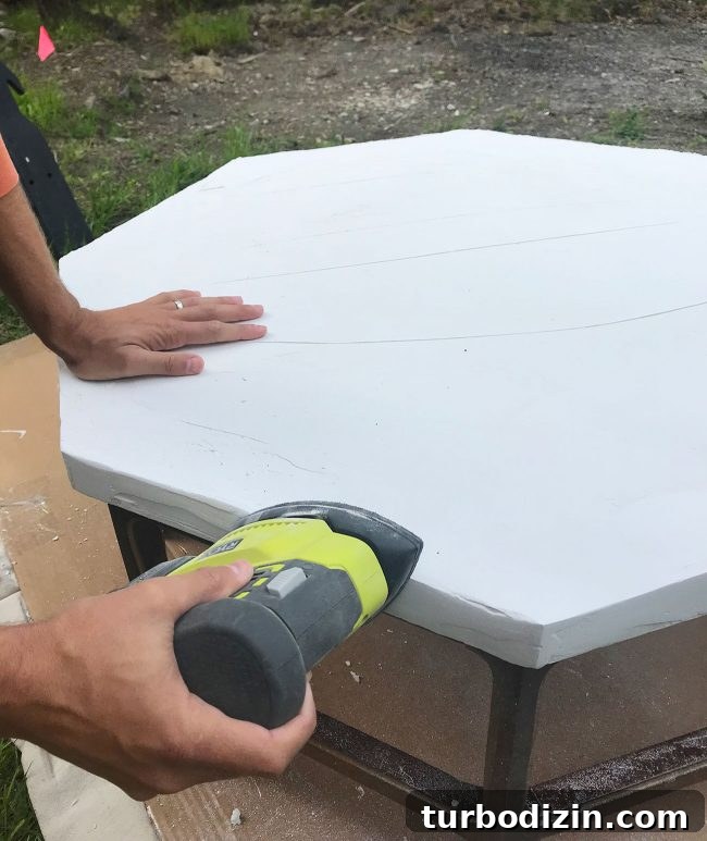 How to Cast a Stylish Concrete Coffee Table Top 13 img 86783 17